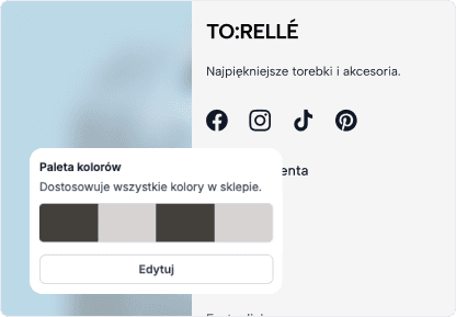 Wybierz paletę kolorów
