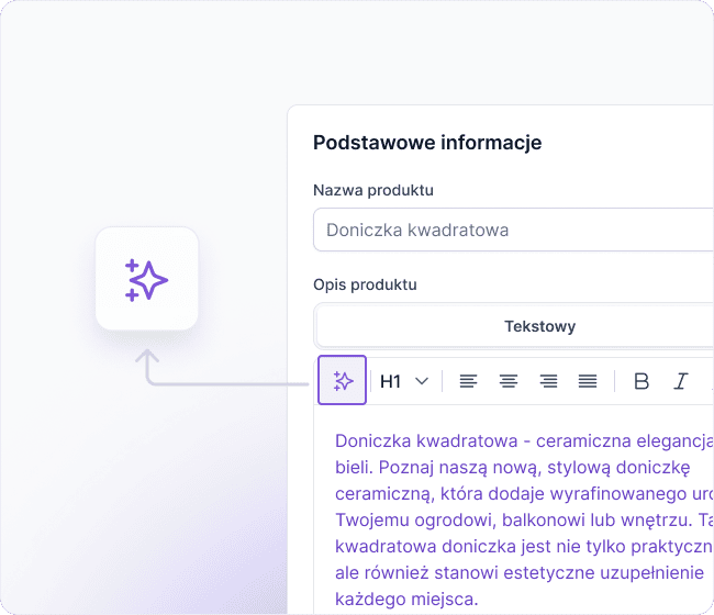 Generowanie i tłumaczenie opisów