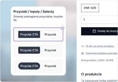 Wybierz kształt elementów