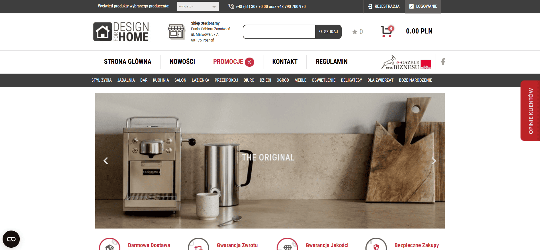 DesignForHome.pl: najpiękniejsze wzornictwo dla każdego wnętrza- poznajcie DesignForHome.pl