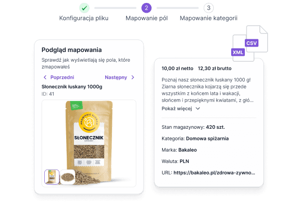 Masowy import i eksport produktów
