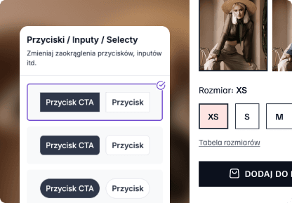 Wybierz kształt elementów