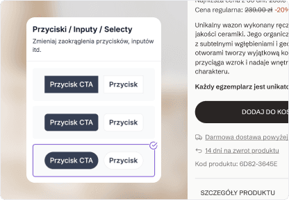 Wybierz kształt elementów