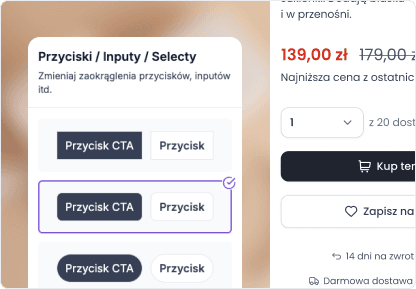 Wybierz kształt elementów