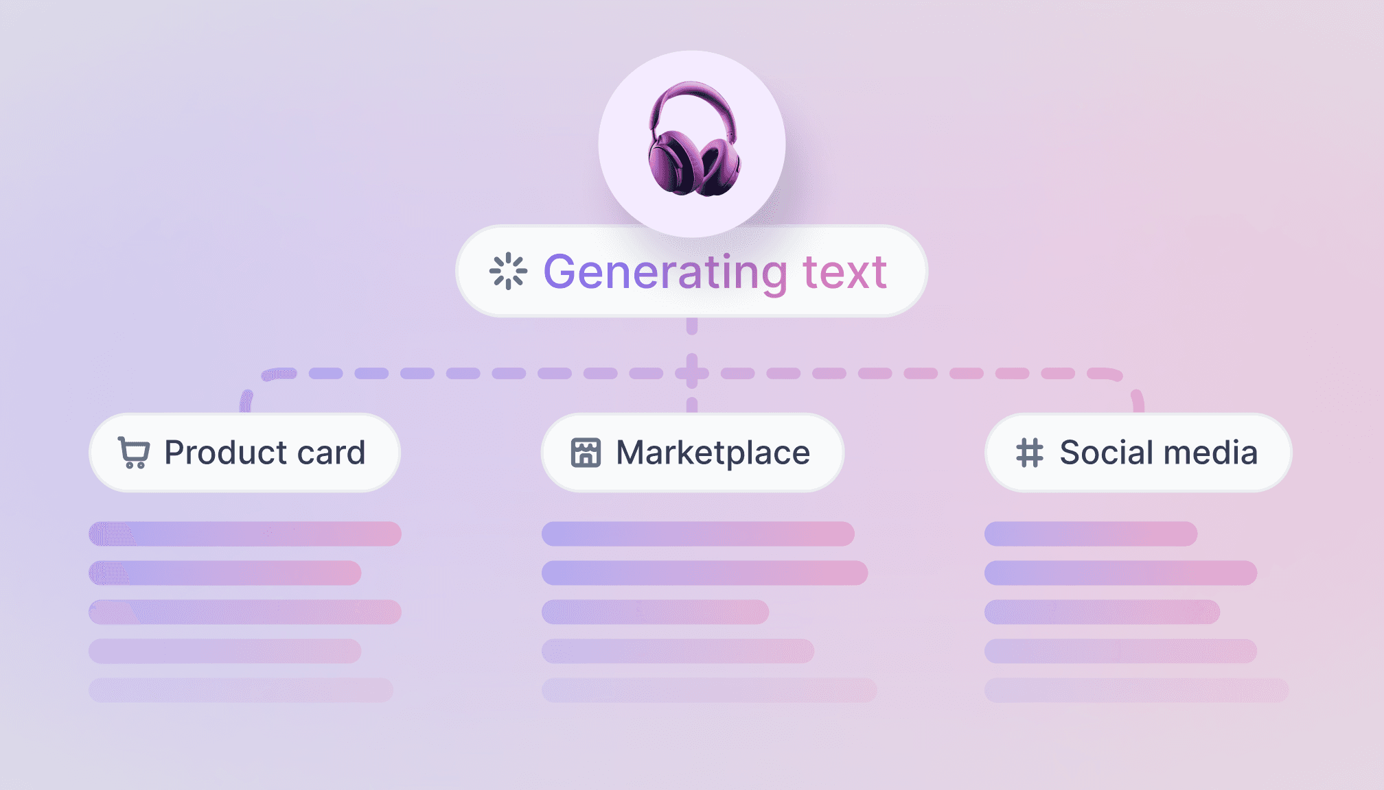 Analiza danych e-commerce i optymalizacja opisów produktów pod kątem SEO na laptopie w nowoczesnym biurze.