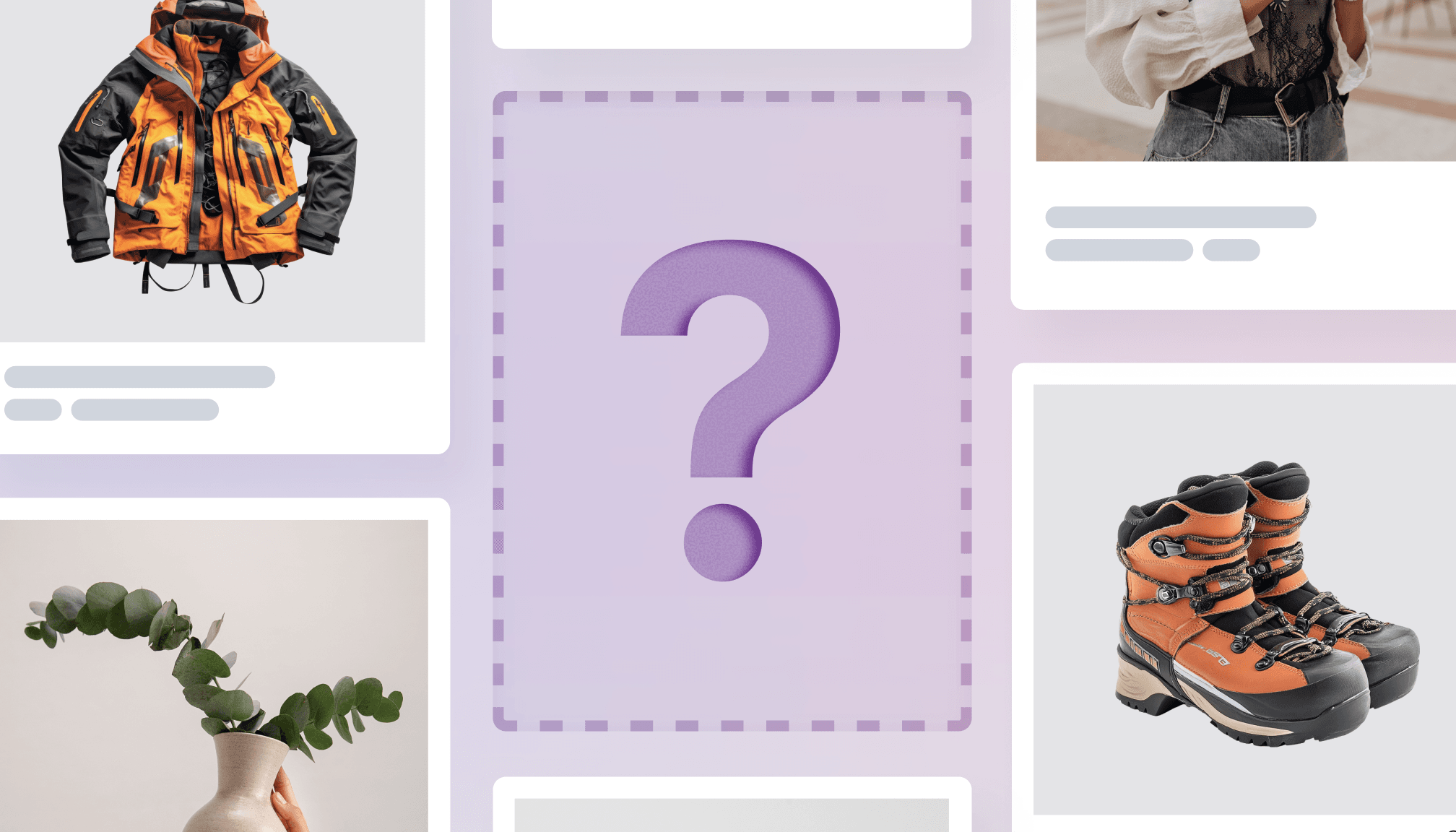 Osoba pracująca nad laptopem, otoczona ikonami danych i wykresów, symbolizującymi analizę rynku.